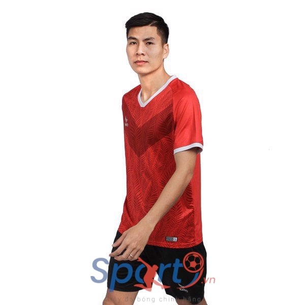 KAMITO BỘ QUẦN ÁO BÓNG ĐÁ KMSH2102 ĐỎ